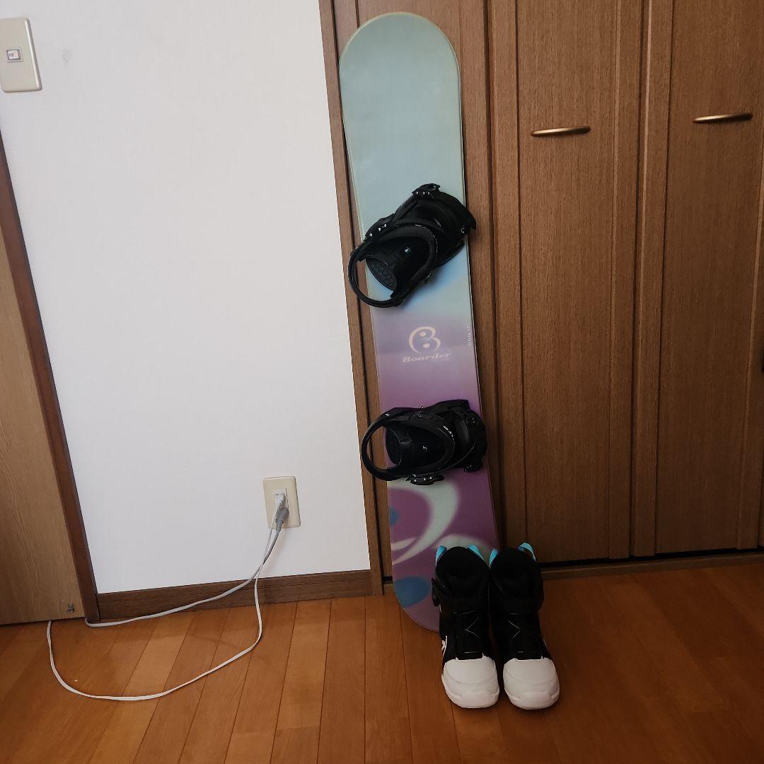 Boarder スノーボード .natureバインディング.ブーツ3点セット