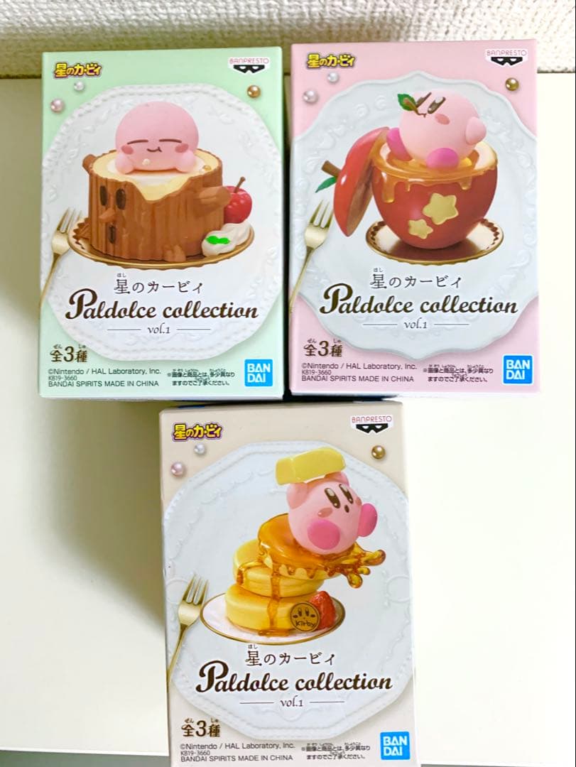 星のカービィ　パルドルチェコレクション　フィギュア スイーツ　パンケーキ りんご