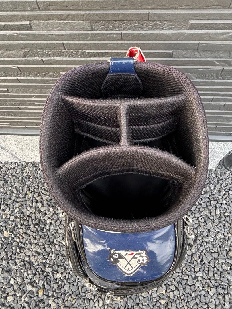 TaylorMade テーラーメイド キャディバッグ 白/青/赤