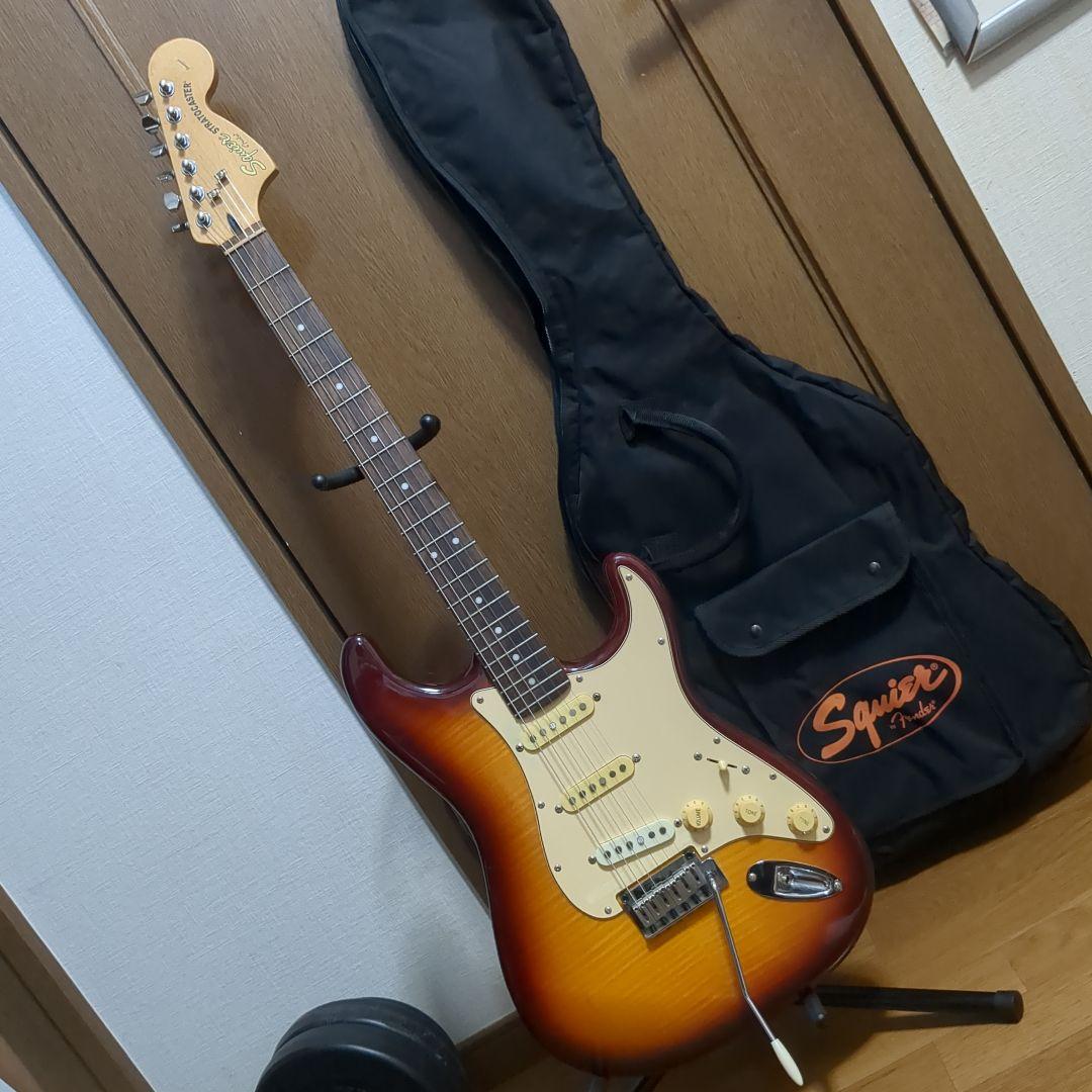 ジャンク　Squier フェンダー ストラト ラージヘッド　Standard
