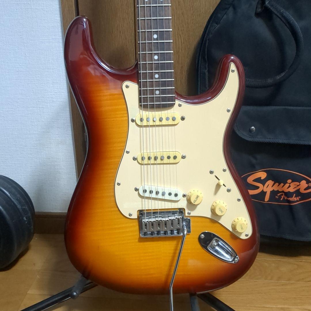 ジャンク　Squier フェンダー ストラト ラージヘッド　Standard