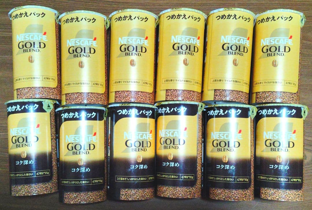 NESCAFÉ GOLD BLEND コク深め 　ノーマルブレンド　12個セット