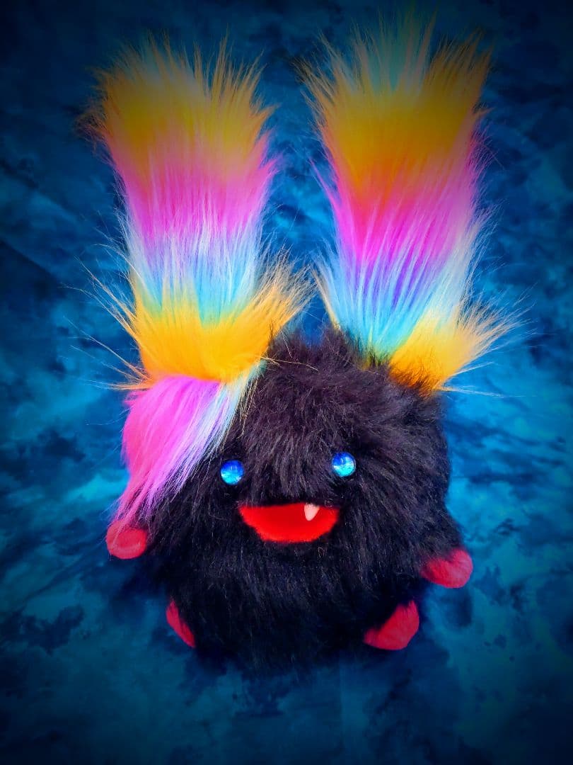 まんまるんモンスター♥人形 アートドールおばけ幻獣 ハンドメイドぬいぐるみ