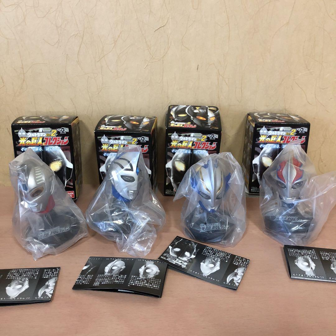ウルトラマン　光の巨人　マスクコレクション　vol.2 ／ 8個セット
