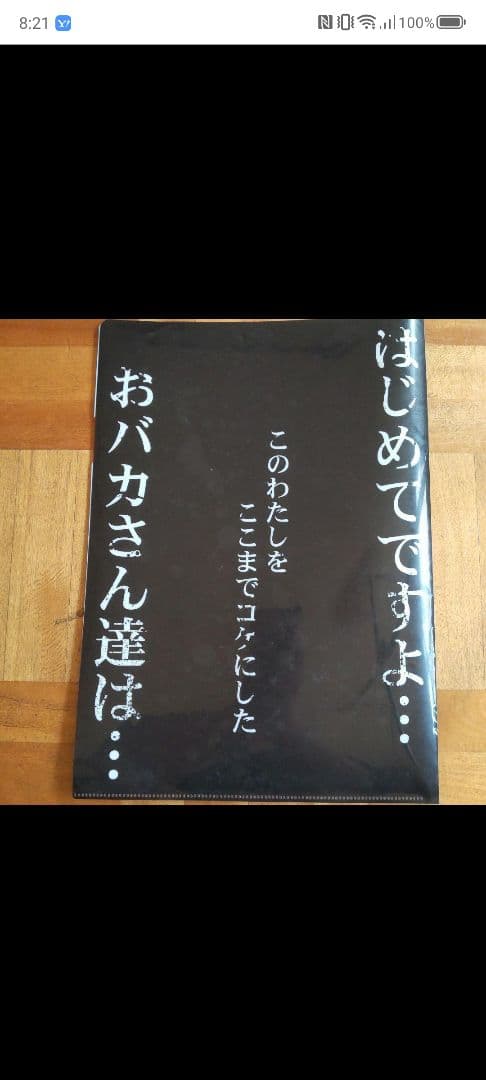 フリーザ様 A4クリアファイル