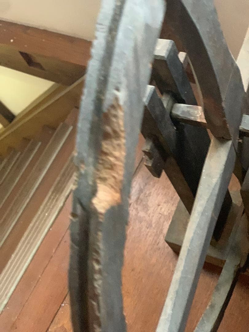 糸車、紡ぎ車、骨董品　蔵出し品