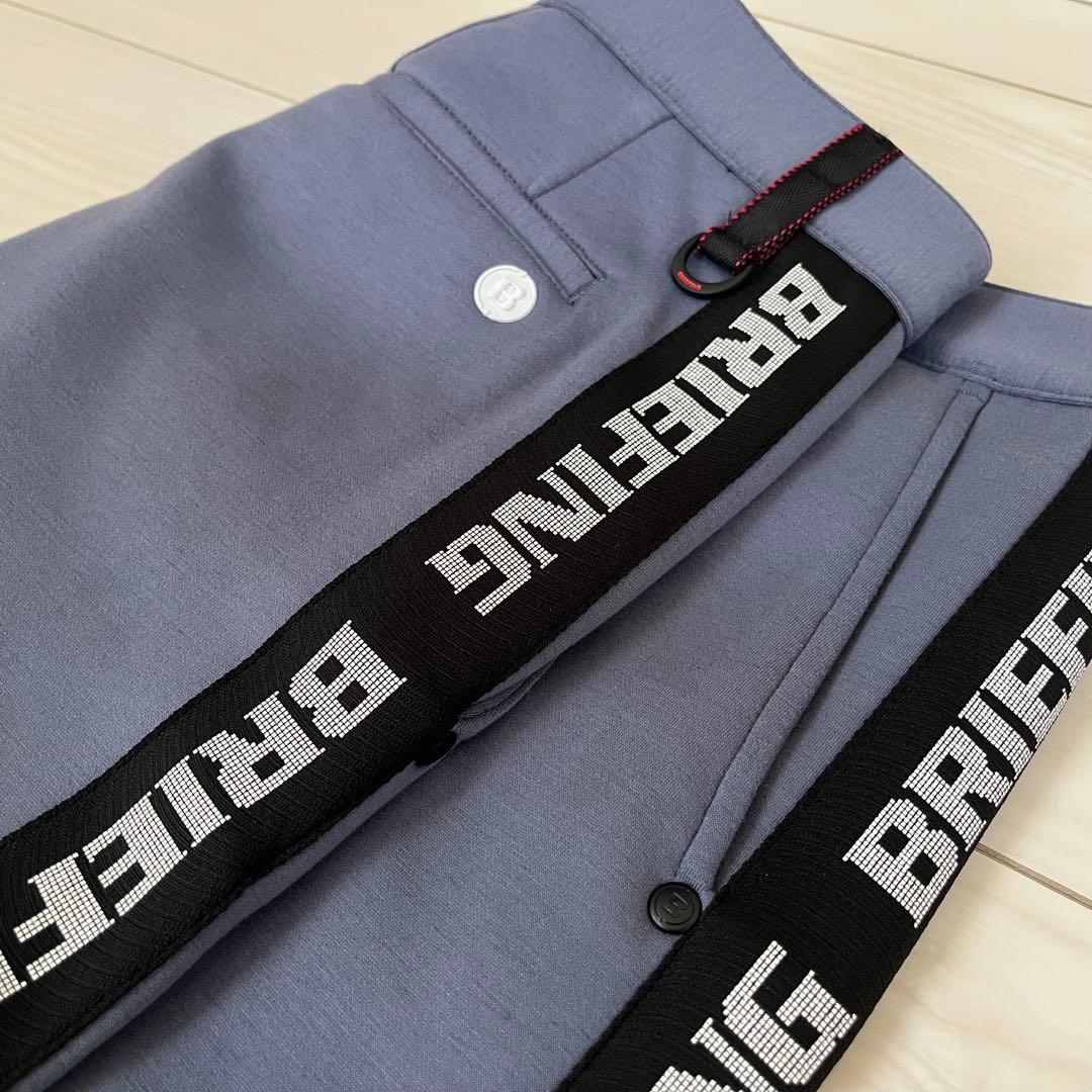 極美品★70,400円 メンズL ブリーフィング サイドロゴセットアップ 上下