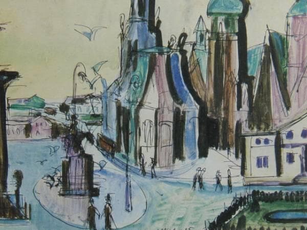 Kirchner、DORFPLATZ、海外版超希少レゾネ、新品額付