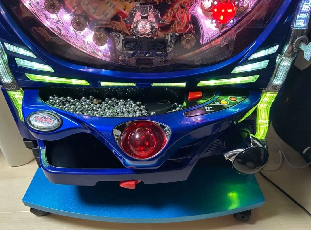 【循環式・キャスター付】CRヴァン・ヘルシングFPVZ レトロ パチンコ実機