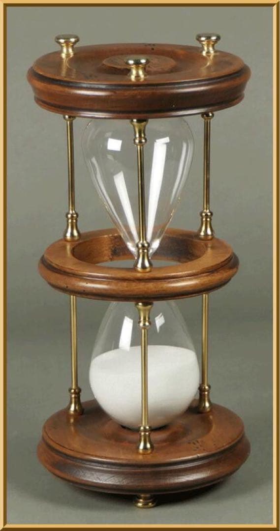 ★名品【大型 砂時計】30分計 ヴンダーカンマー ゴシック ダークアカデミア