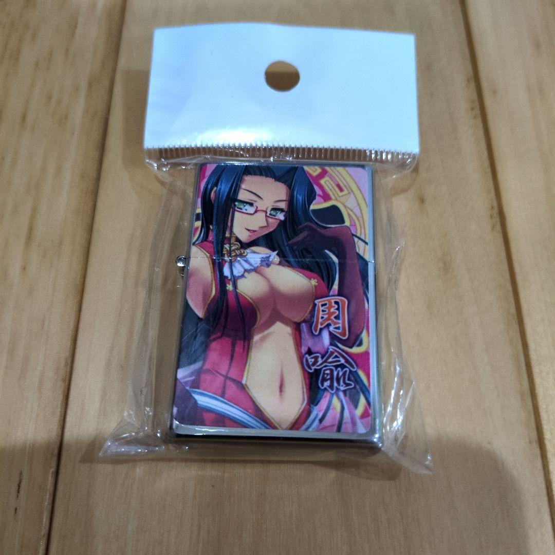 新品未開封『真・恋姫†無双』周瑜　Zippo風 オイルライター
