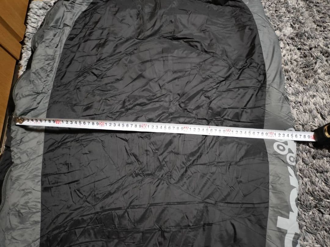 4monster ダウン寝袋 ブラック １５°F / -9℃　2個セット