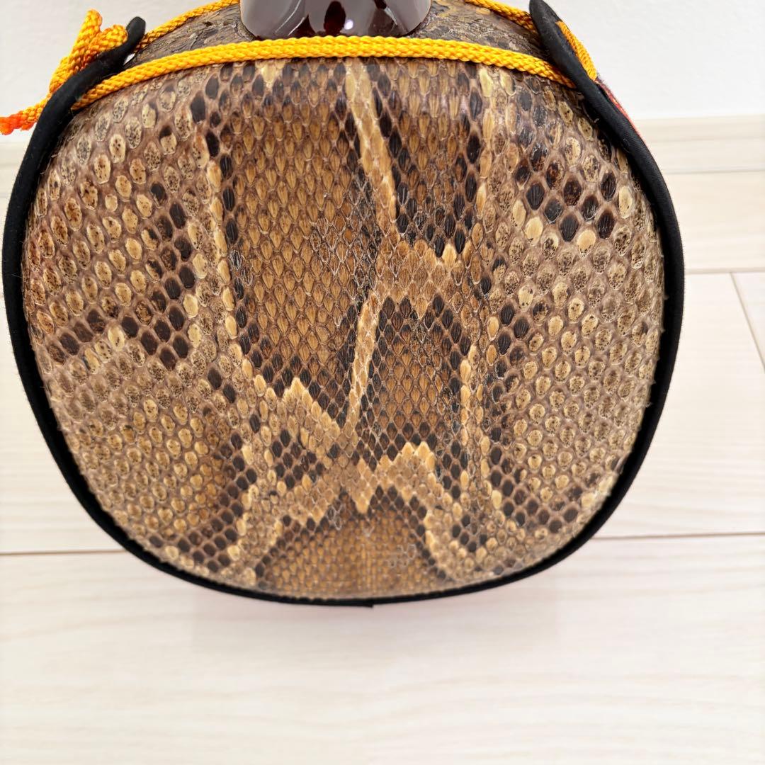 沖縄三線 本皮 本革 蛇皮 蛇革 三味線 琉球 沖縄