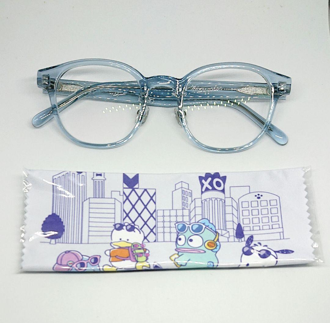 Zoff はぴだんぶい メガネ メガネケース メガネふきクロス サンリオ