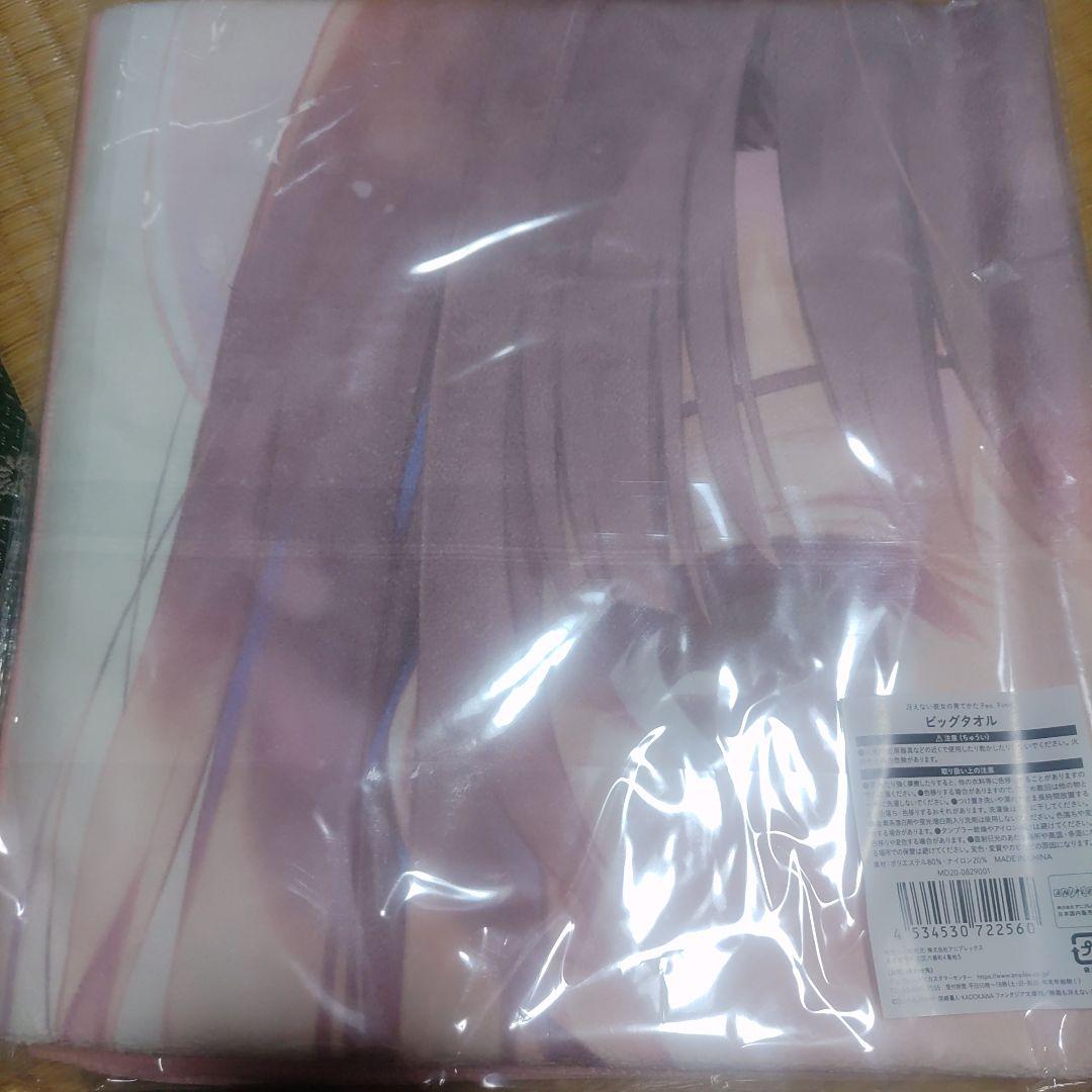 処分価格 冴えない彼女の育てかたFes. Fineビッグタオル