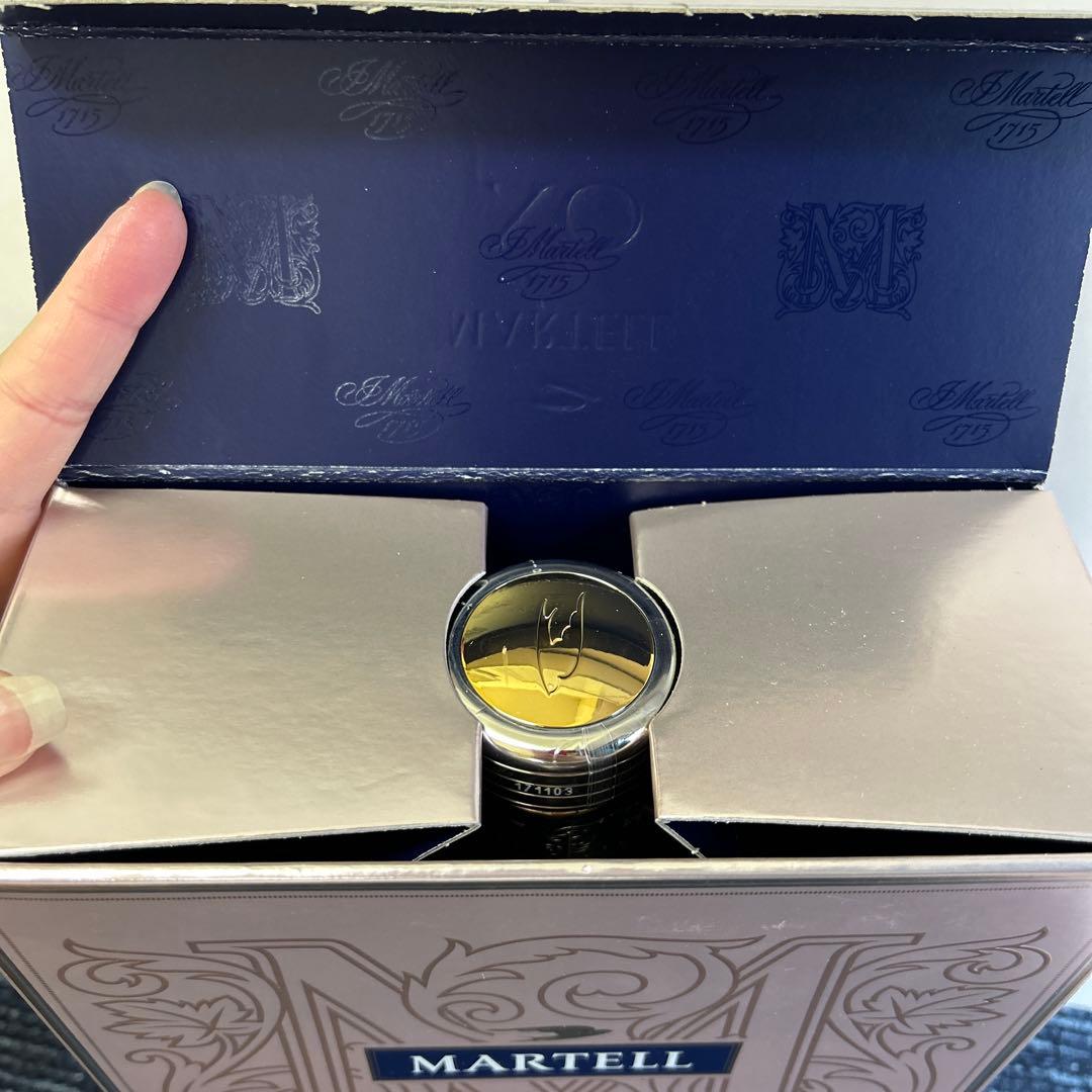 観賞用　マーテル X.O. コニャック ブランデー 1000ml 40度