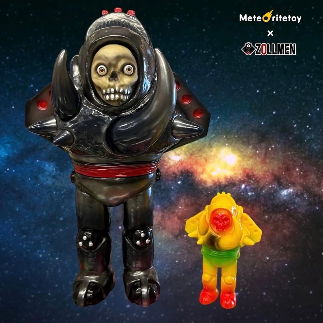 Meteoritetoy x ZOLLMEN CRUSHER56 RED ソフビ