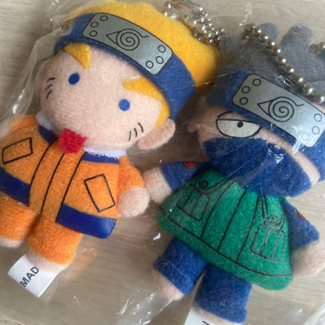 NARUTO　ナルトカカシマスコットキーチェーンぬいぐるみ　少年ジャンプ　レア