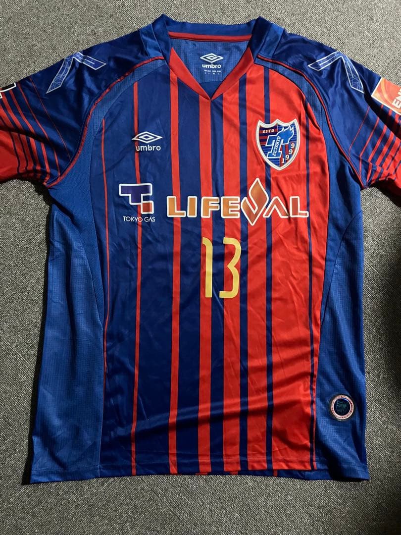 【2枚セット】jリーグ　サッカーユニフォーム　FC東京　横浜Fマリノス　L