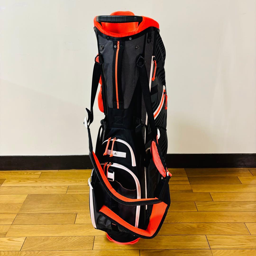 【美品】アディダスキャディバッグ スタンド式送料込み　6分割