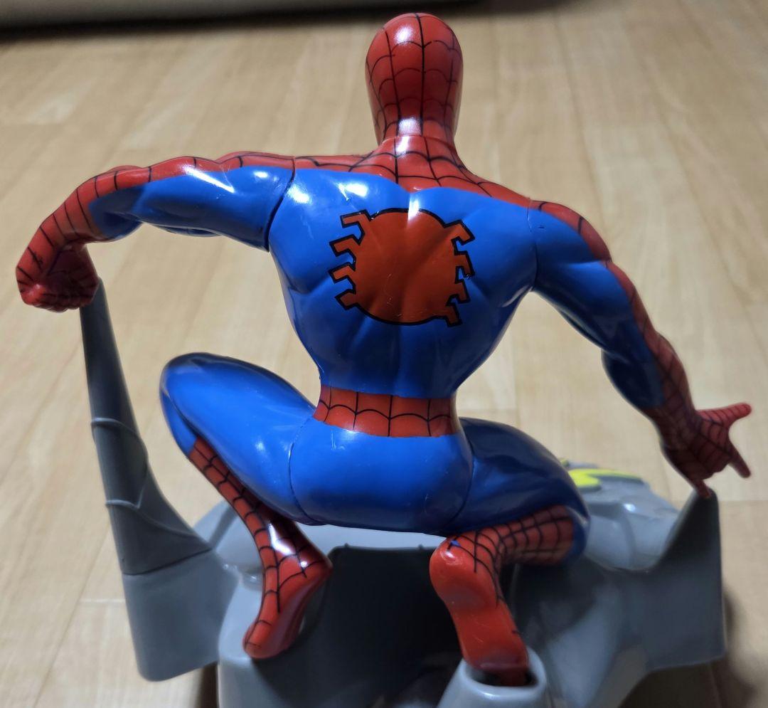 1994年製 激レア　スパイダーマン電話スタンド フィギュア付き