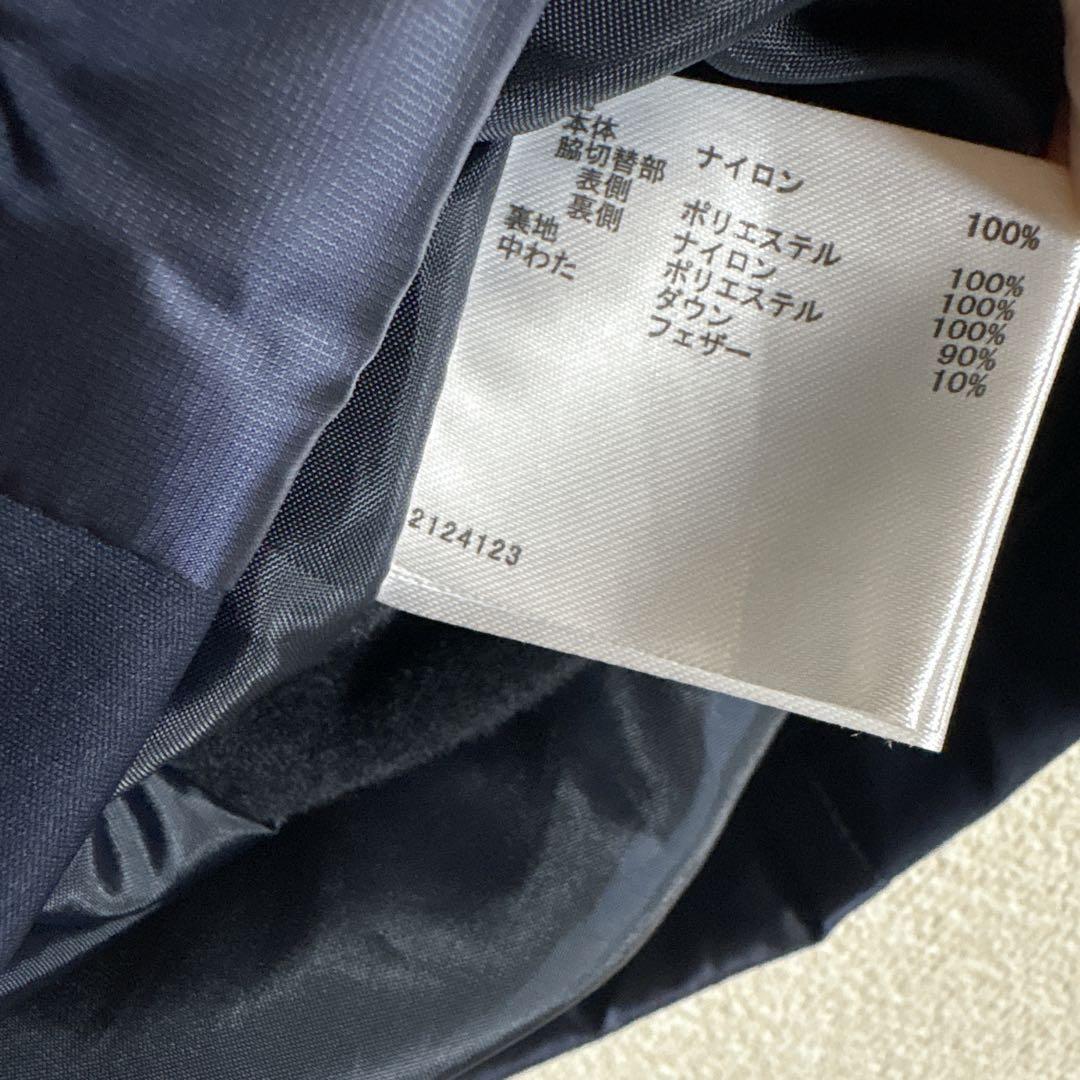 Munsingwear ダウン　ノースリーブワンピース ゴルフウェア　ネイビー