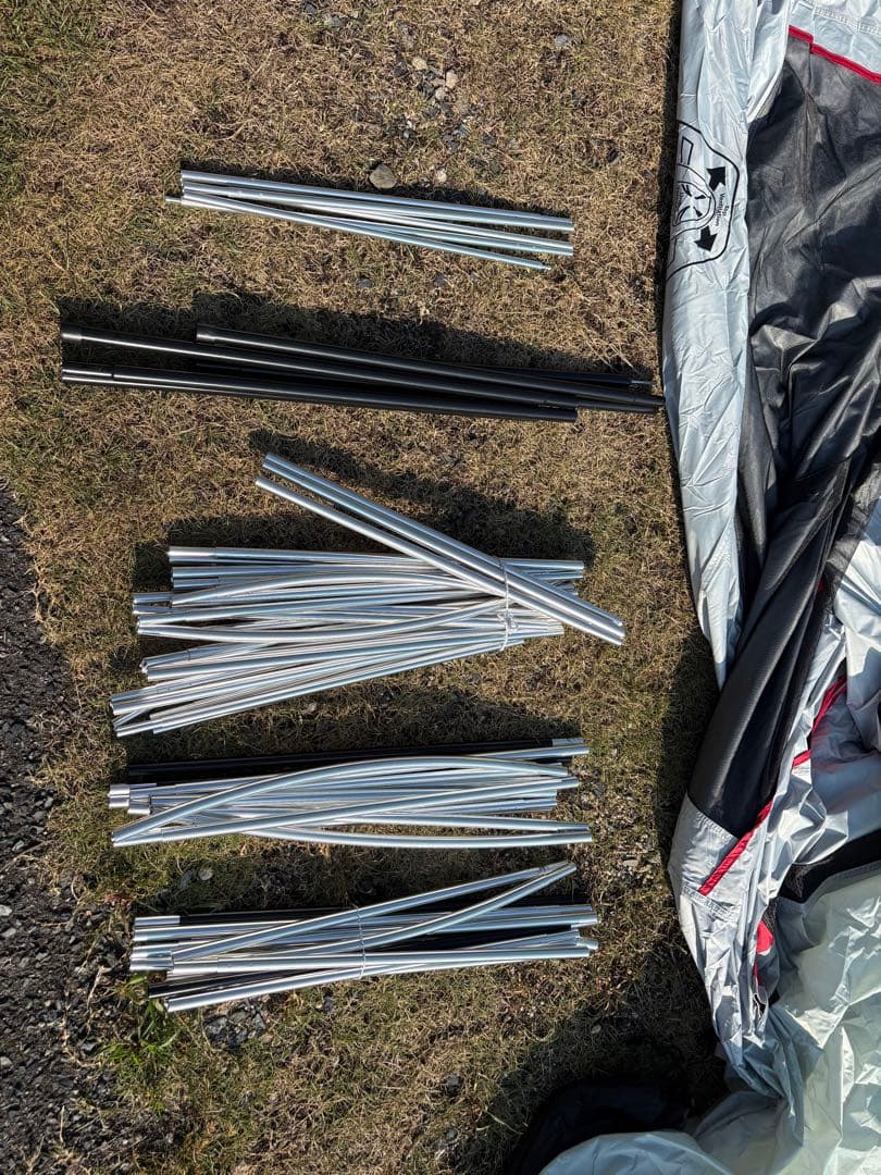 emiさま専用Coleman タフスクリーン2ルームハウスMDX+ 2回使用状態