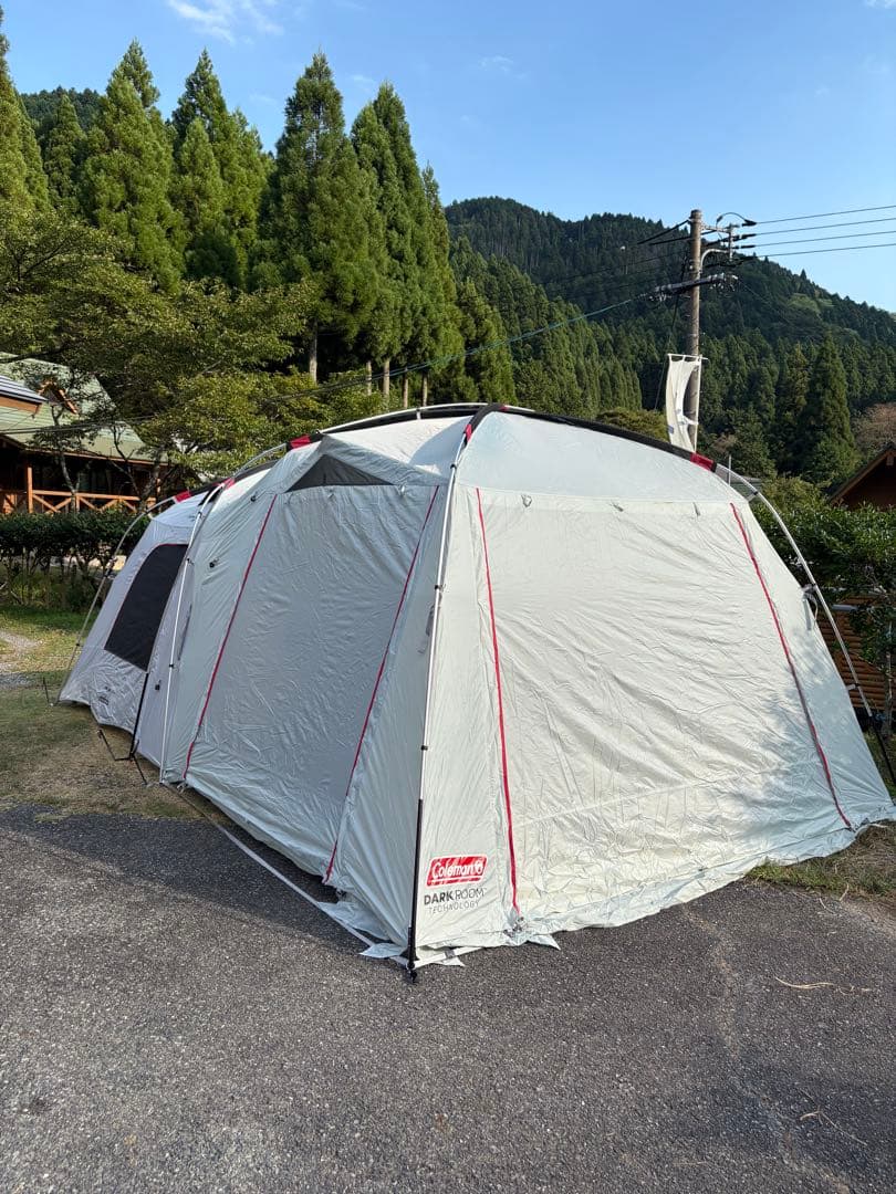 emiさま専用Coleman タフスクリーン2ルームハウスMDX+ 2回使用状態