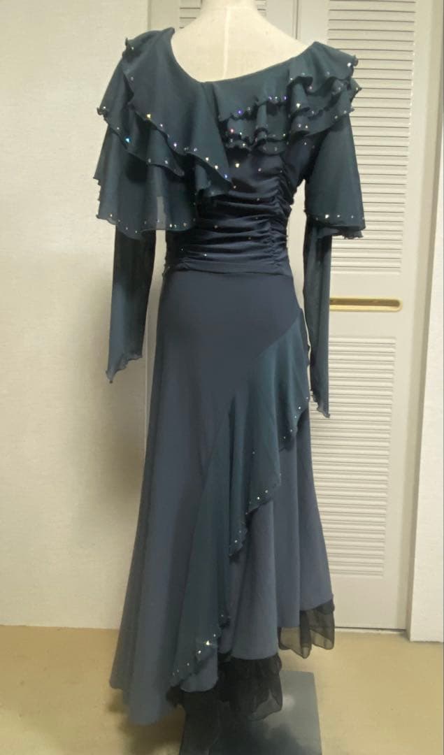 社交ダンススタンダードワンピース