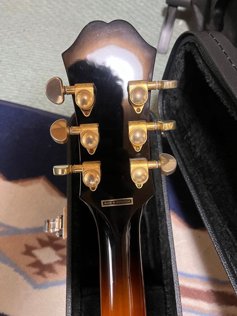 エピフォン　ハードケース付き　EJ-200CE/VS アコースティック