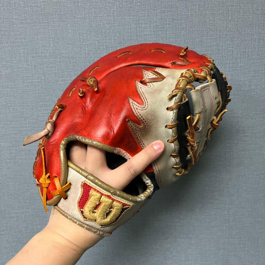 1226 ウィルソン ワナベヒーロー 型抜群 軟式 ファーストミット