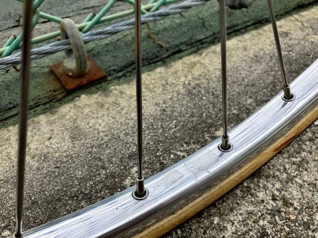 【そこそこ美品】競輪ホイール グランコンペ リア 120mm NJS