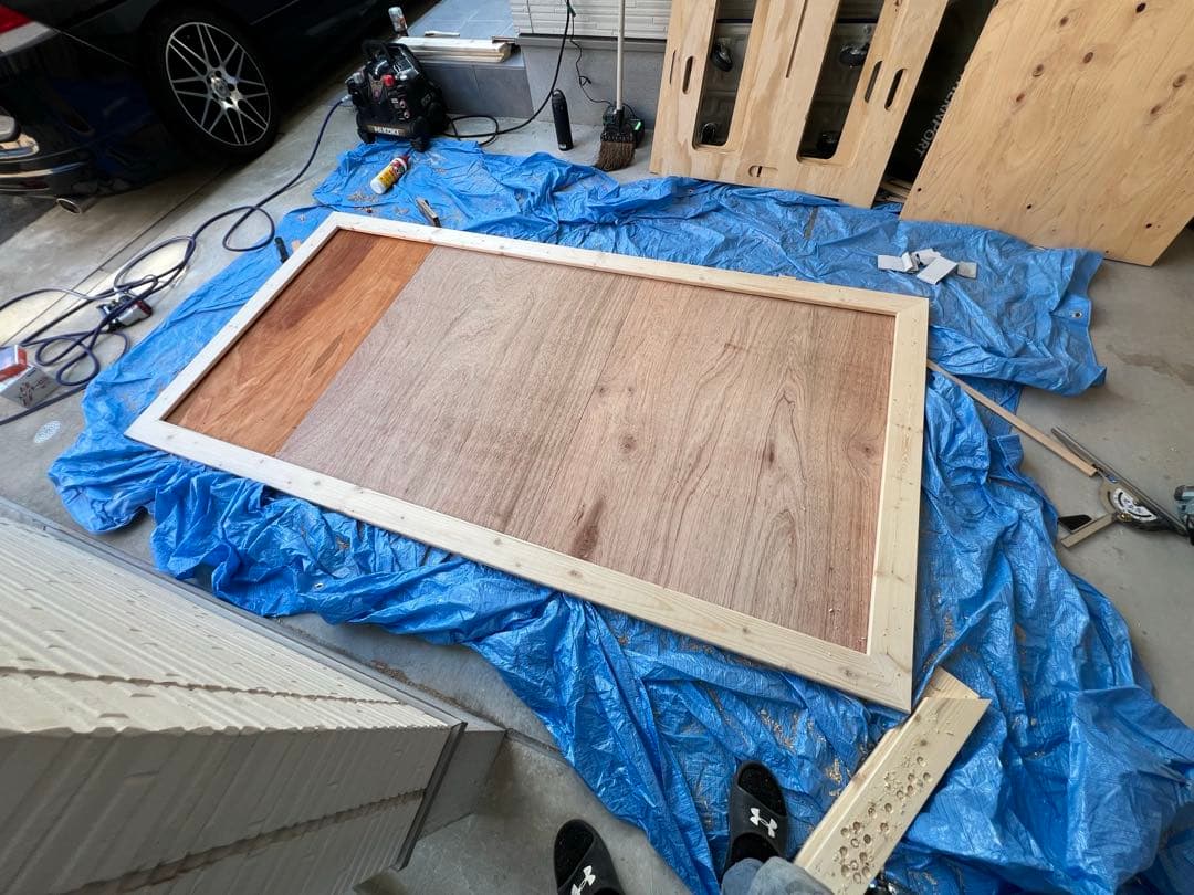 ミラーフレーム木枠