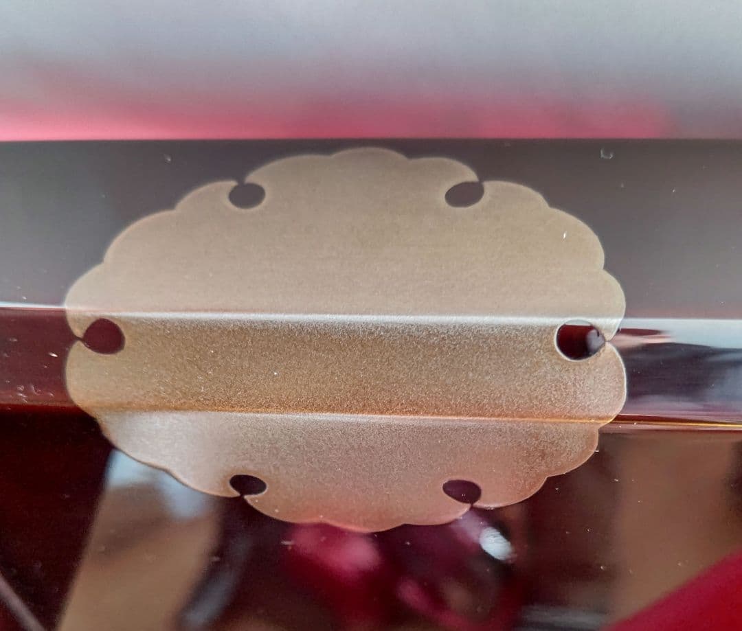 雪輪 輪島塗 炉縁  久保香月 小池静峰  茶道具