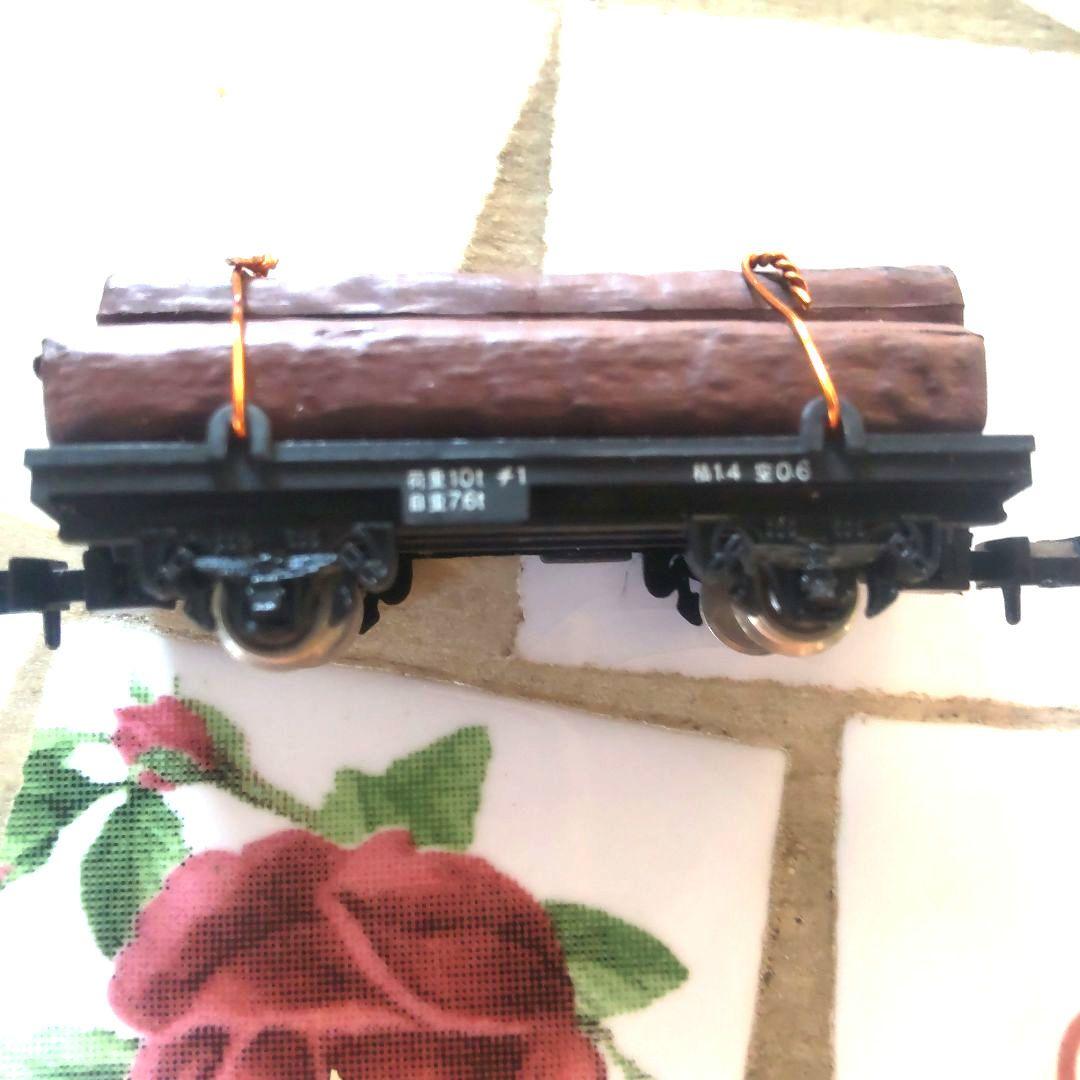 TOMY鉄道模型蒸気機関車他貨車3両