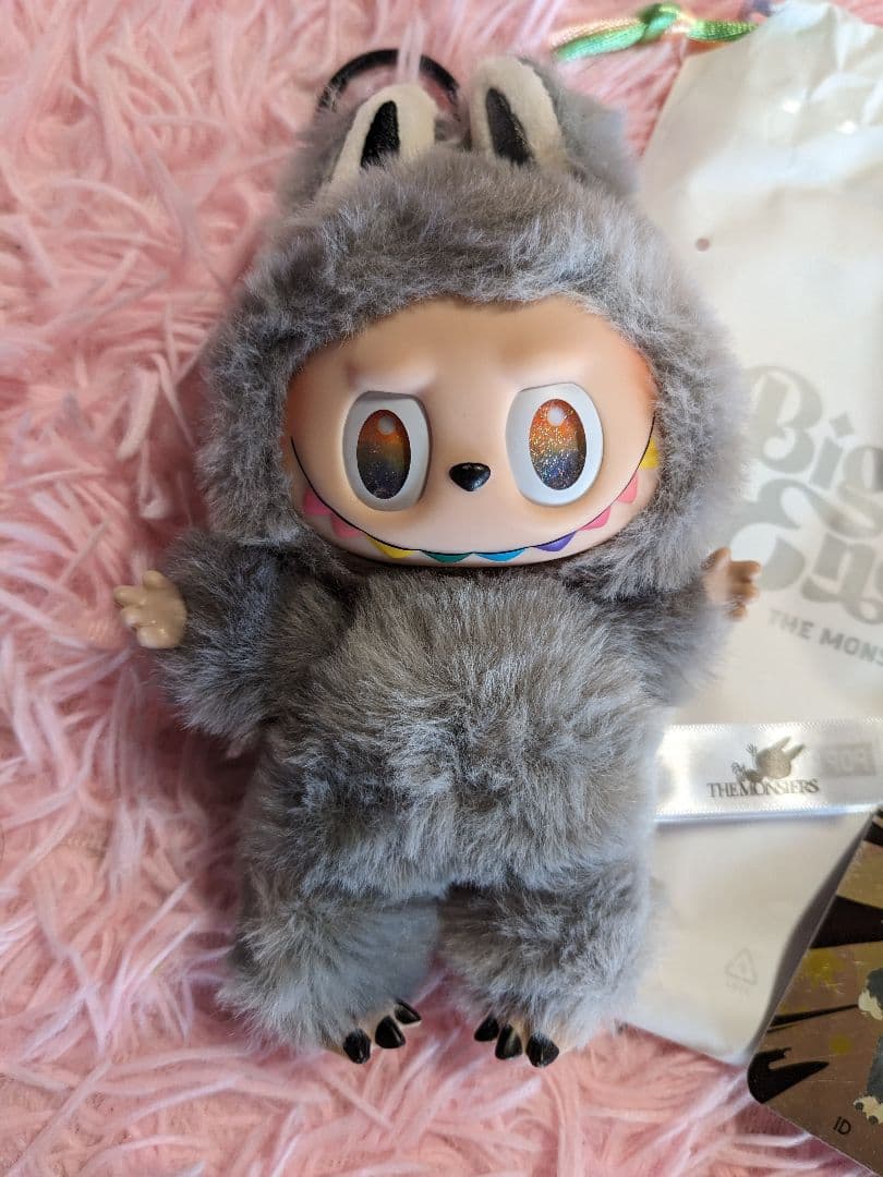 正規品 ラブブ シークレット エナジー 黒 グレー POP MART 箱付き