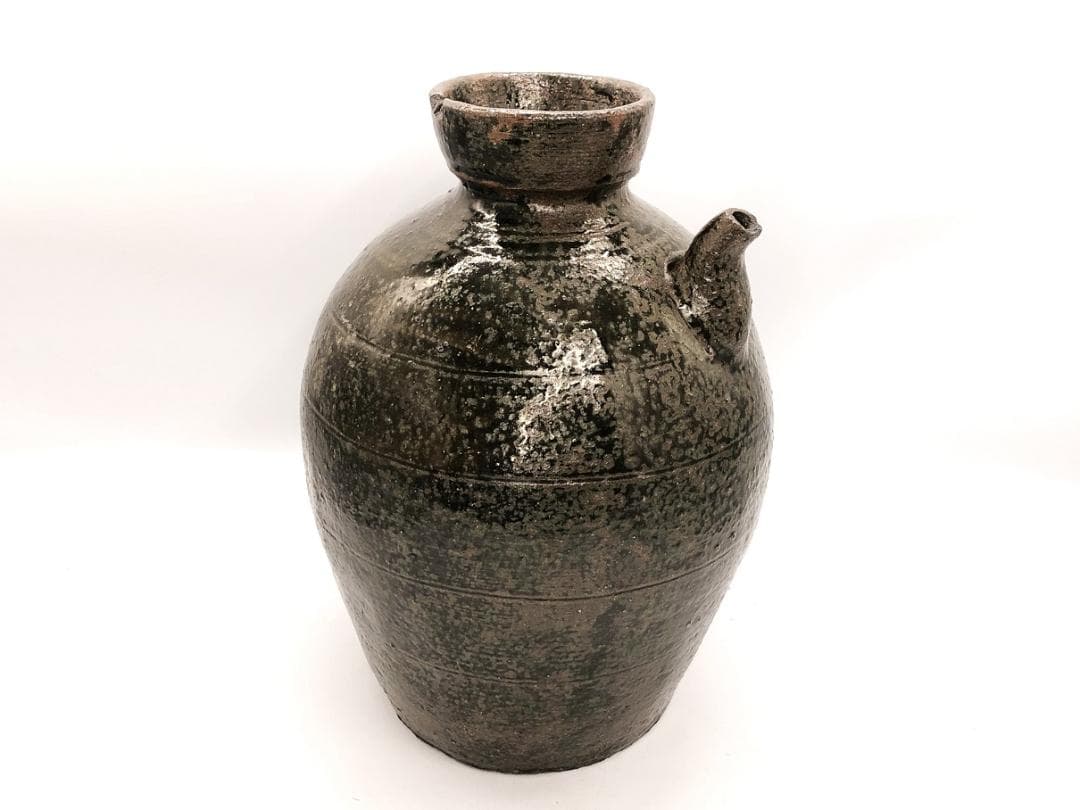 【 苗代川焼 雲助 】　うんすけ　黒もん　黒薩摩　江戸時代