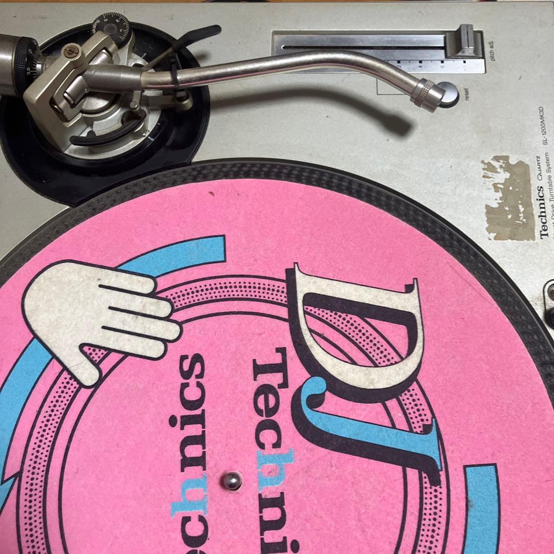 Technics ターンテーブル ピンクマット
