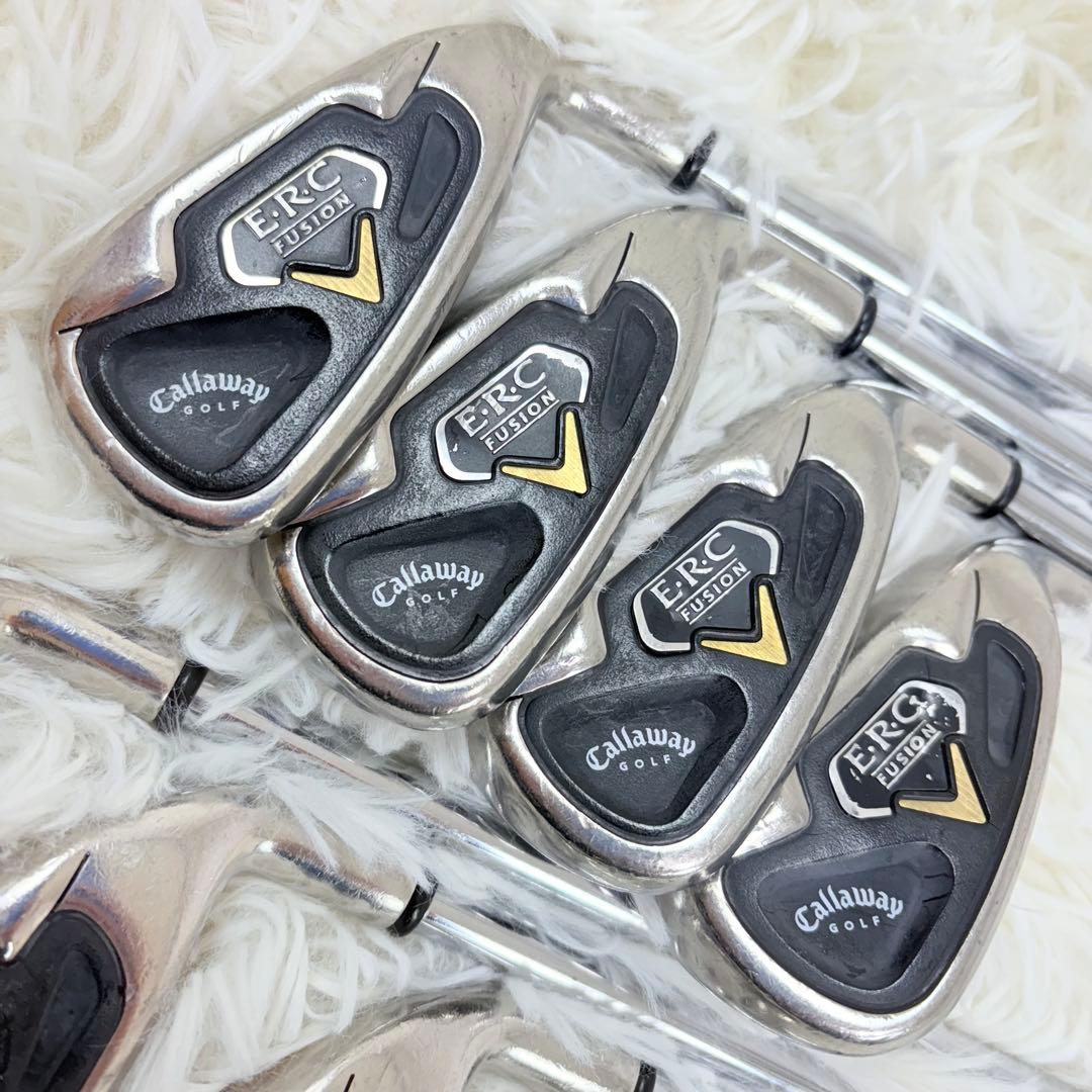 Callaway E.R.C FUSION メンズアイアンセット 8本 ゴルフ