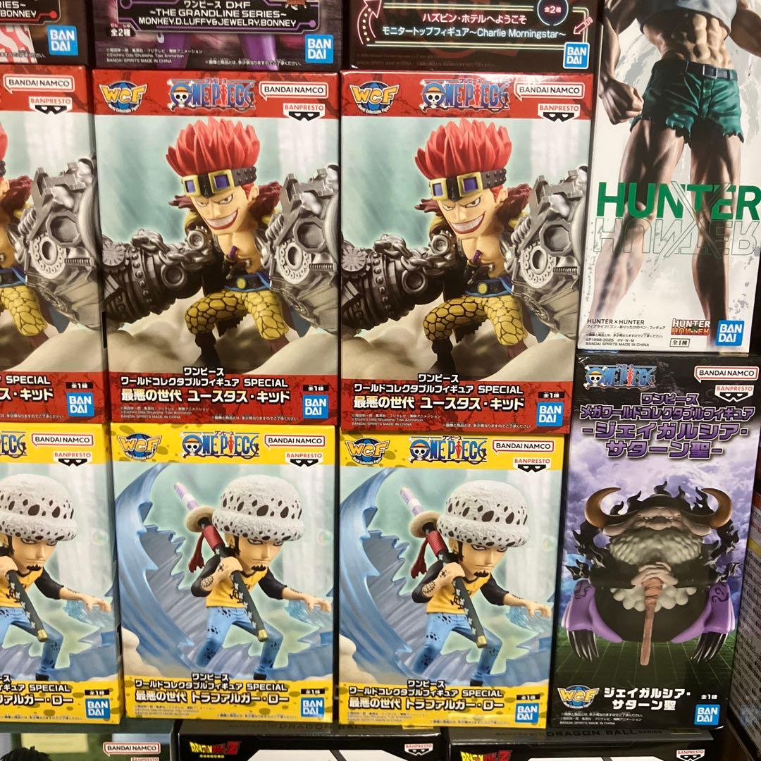 ナルト　進撃の巨人　ヒロアカ　ワンピース　鬼滅の刃　ドラゴンボール　フィギュア