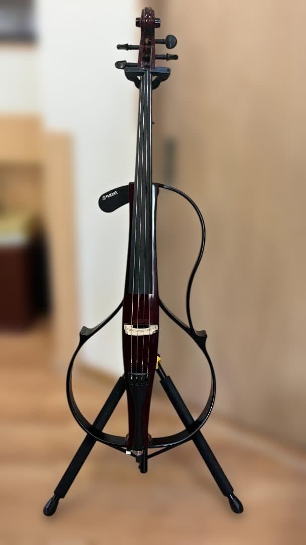 YAMAHA ヤマハ　SVC-110S サイレントチェロ　ケース　カーボン弓