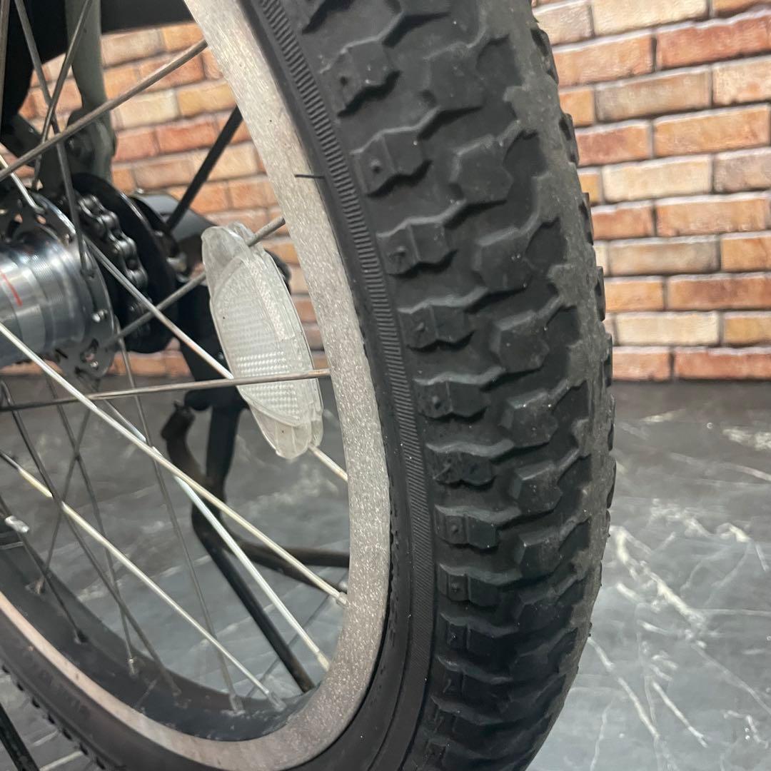 【79】電動自転車 ブリヂストン bikke ブルーグレー 20インチ