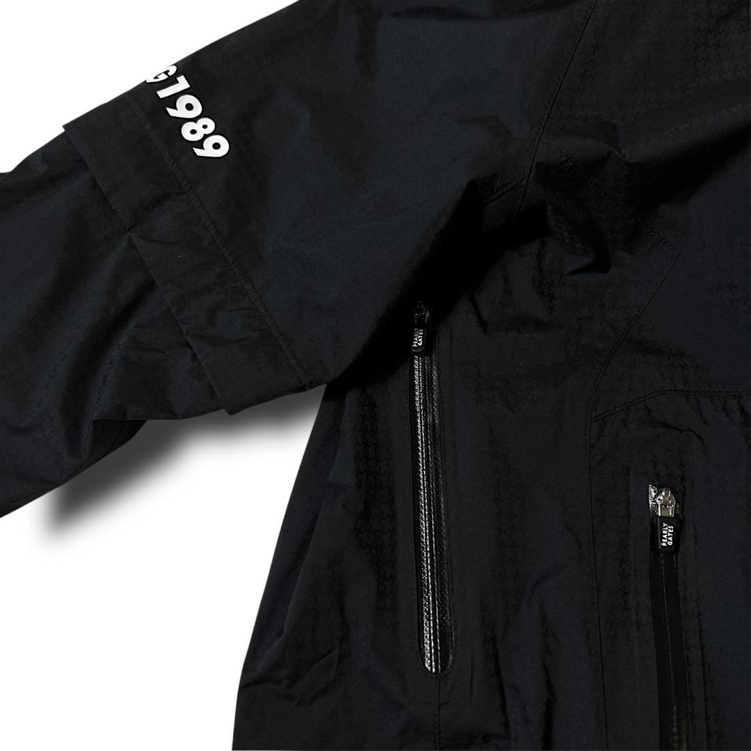 定価46,200円 0 パーリーゲイツ レインジャケット ワンピース ブラック