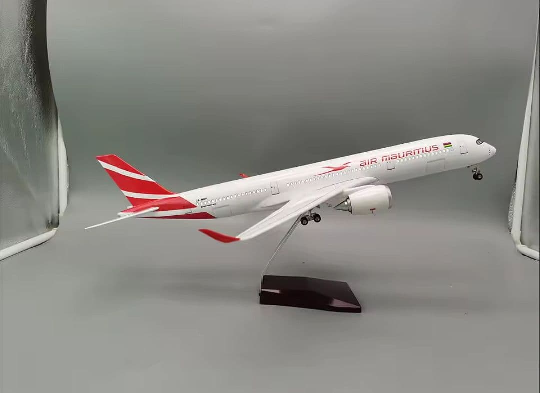 エア・モーリシャス エアバス A350 1/150 47cm 大型 LEDモデル