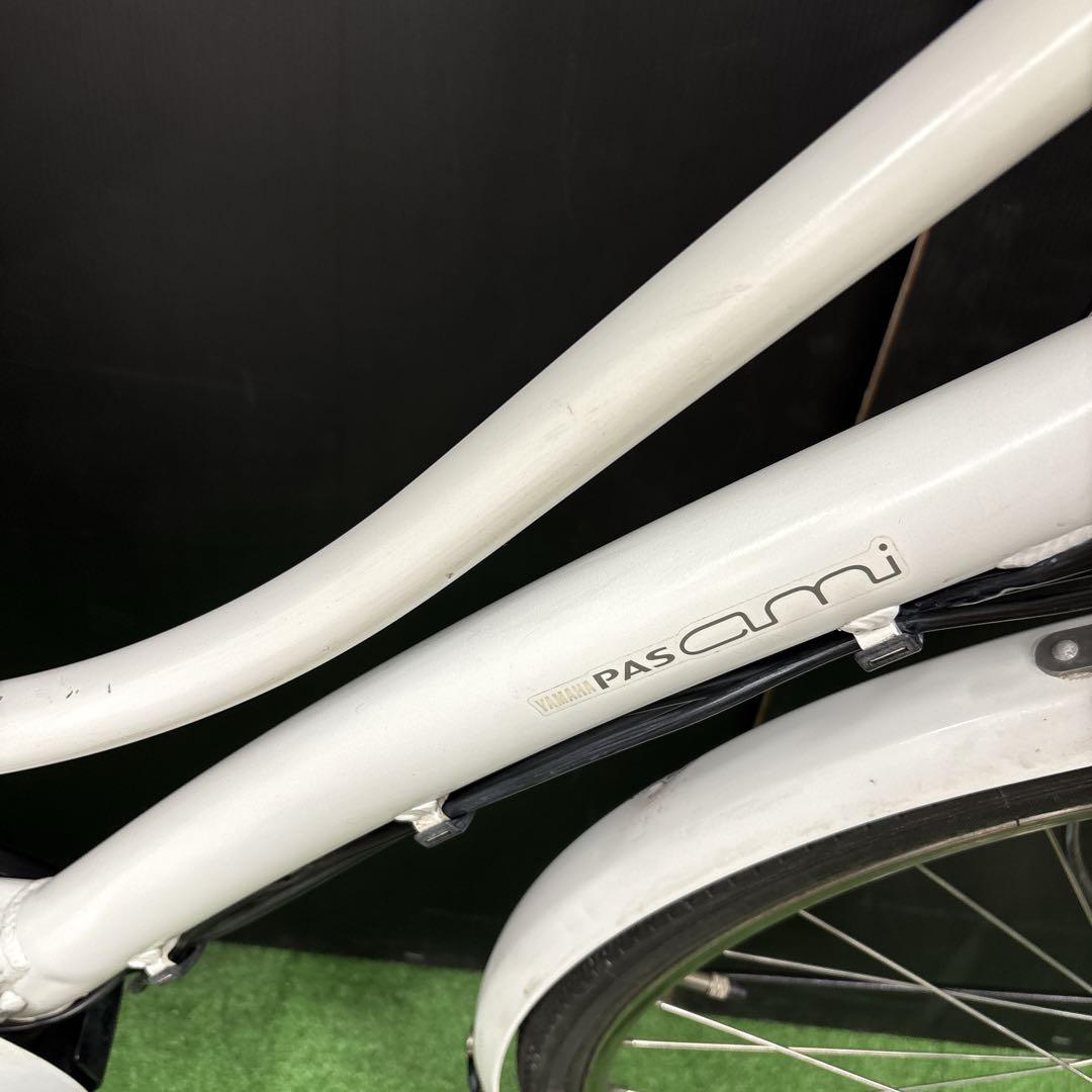 電動自転車 YAMAHA PAS ami ホワイト　79