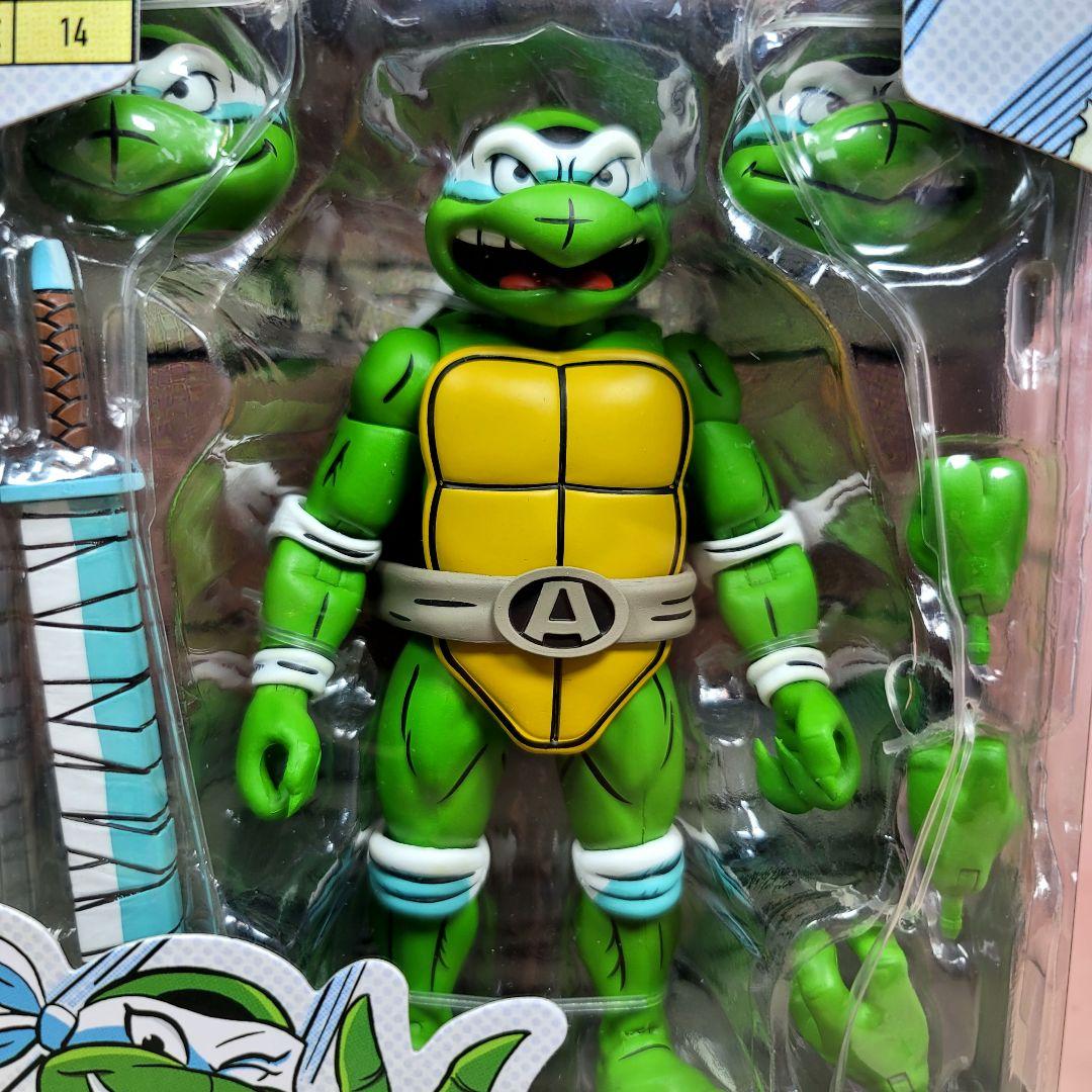 【NECA】新品 正規品 TMNT タートルズ エイプリル 5人目のタートルズ