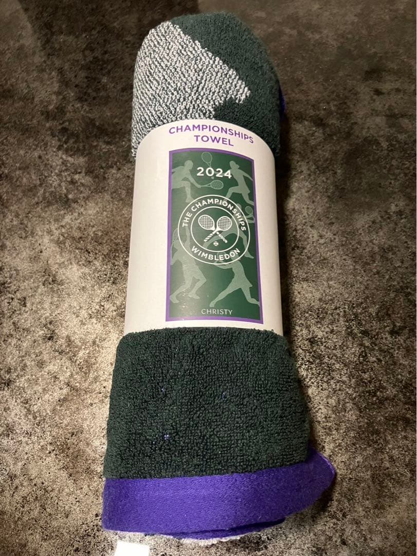 記念グッズ Wimbledon Championships Towel 2024