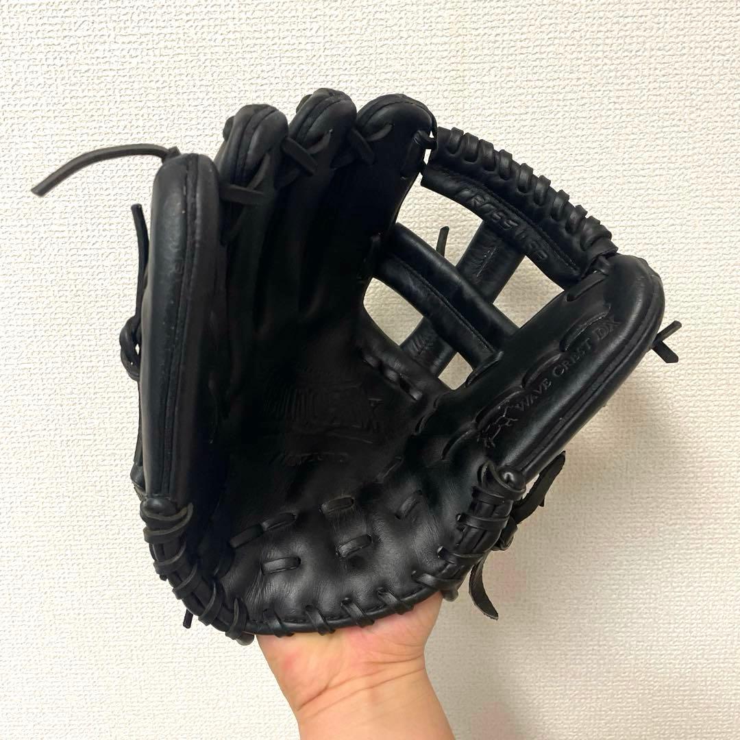 487 ミズノ ビューリーグ 型抜群 極美品 硬式 内野手用グローブ 左投げ