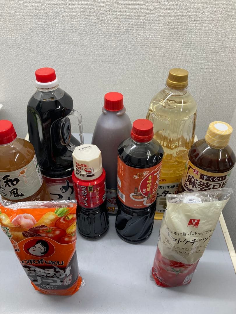 調味料セット 複数の種類