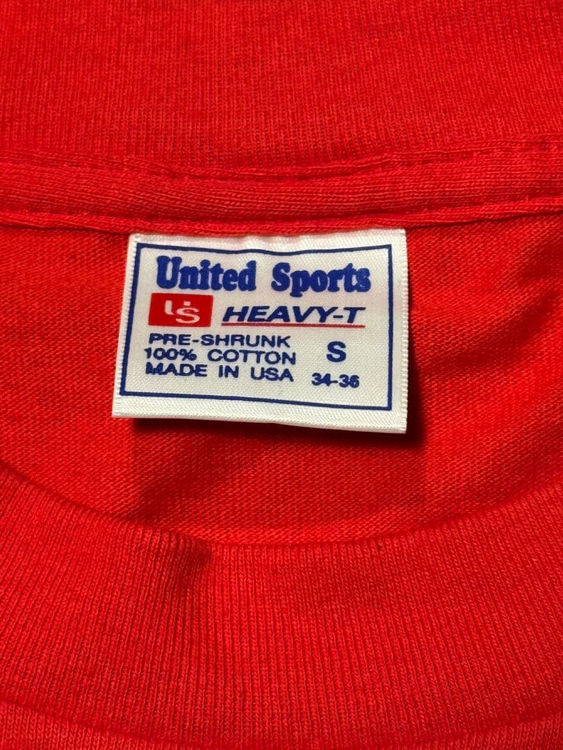 くるり TEAM ROCK Tシャツ Sサイズ USA製 ほぼ新品